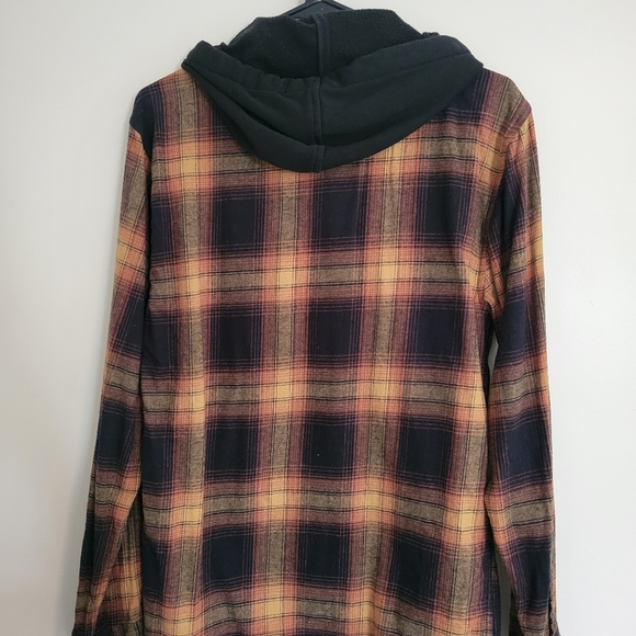 Men's Hooded Flannel - Picture 3 of 3